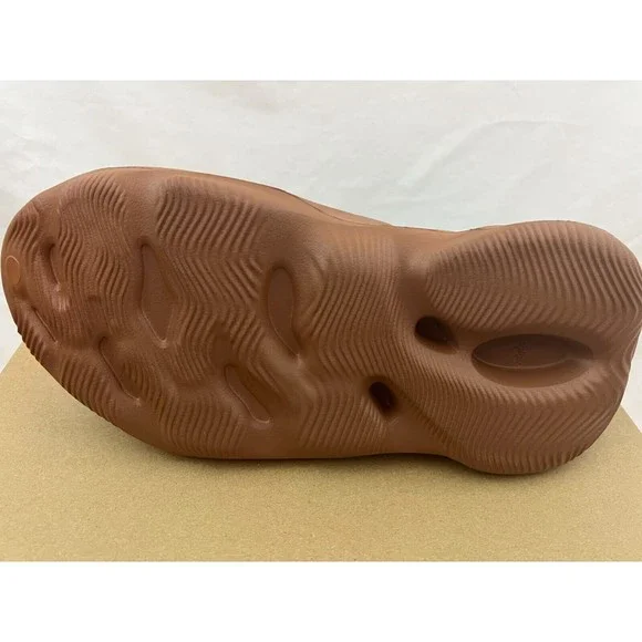 Adidas Yeezy Foam RNNR Runner Clay Red Flax Shoes Sandals HP5335 Size 10 - Picture 6 of 8